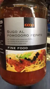 Sauce Tomate aux tomates et au poivre noir