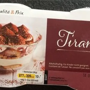Coop Qualité & Prix Tiramisu