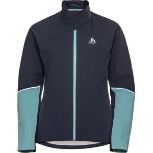 Odlo Women's Engvik Jacket Dark Sapphire/Reef Waters M