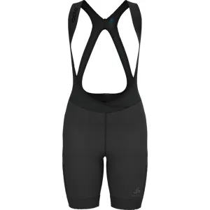 Odlo Women's Bib Shorts Zeroweight Cargo Black S