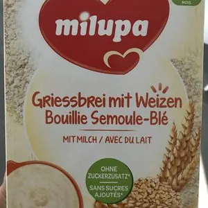 Bouille semoule-blé