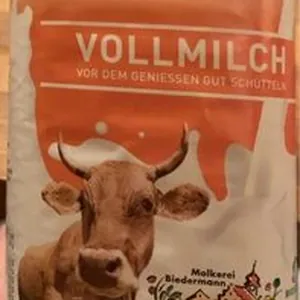 Vollmilch Molkerei Biedermann