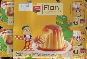 Le Flan à la Vanille nappé Caramel