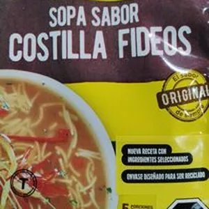 Costilla con fideos (Maggi)