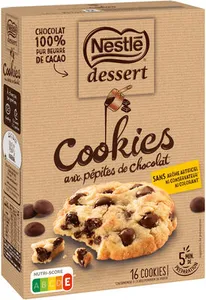 NESTLE DESSERT Préparation pour Cookies au Chocolat 351g