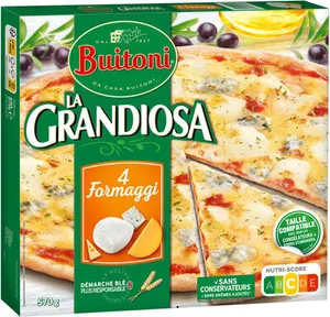 LA GRANDIOSA pizza surgelée 4 Formaggi