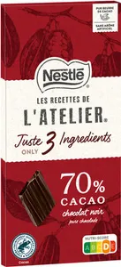 NESTLE L'ATELIER - Noir 70% - 100g