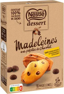 NESTLE DESSERT Préparation pour Madeleines Pepites Chocolat 279g