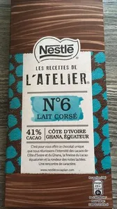 Les Recettes de l’Atelier N°6 Lait Corsé