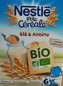 Nestlé P'tite Céréales Blé et Avoine