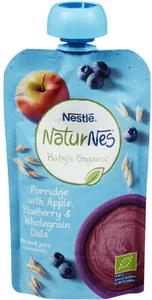 Nestlé Grøt Eple Blåbær Smoothie Økologisk 110g