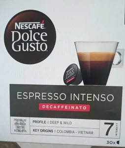 Café descafeinado expresso