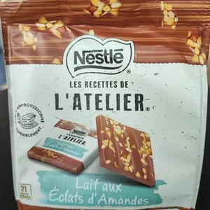 Les recettes de l'Atelier - Lait aux éclats d’amandes