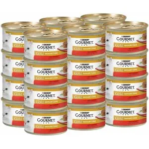 Gourmet Gold Savoury Cake Oxkött 24x85 G