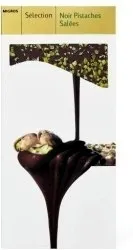 Sélection noir pistache salées