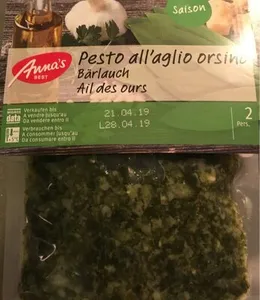 Pesto all'aglio orsino