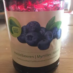Confiture de myrtilles