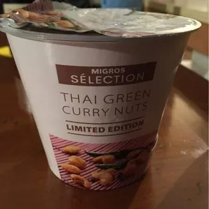 Noix au curry vert thaï