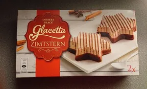Dessert glacé Glacetta Zimtstern
