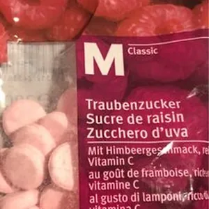 Traubenzucker Himbeer