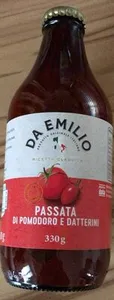 Passata di pomodoro e datterini