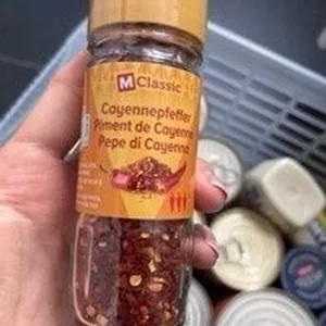 Cayennepfeffer-Flocken