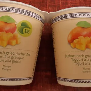 Yogourt à la grecque, Mangue