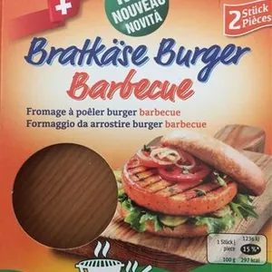 Bratkäse Burger Barbecque