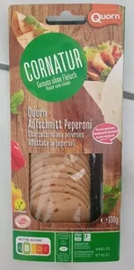 Quorn Ausschnitt Peperoni