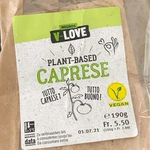 V-Love Plant-Based Caprese