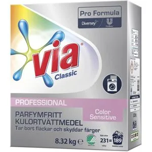 Tvättmedel VIA Pro F. Color Sens 8,32kg