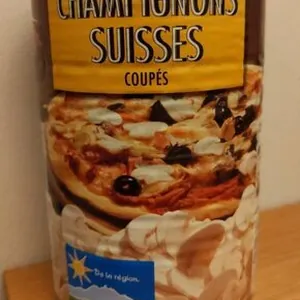 Champignons Suisses coupés
