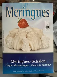 Meringues-Schalen