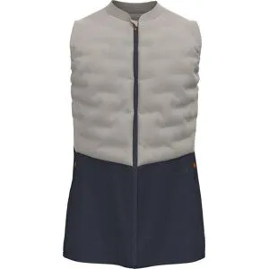 Odlo Men's Zeroweight Insulator Running Vest Silver Cloud/India Ink XL