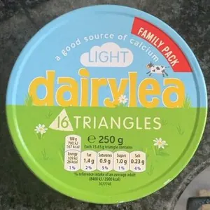 Dairylea processed cheese-portions light