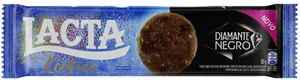 Biscoito Cookie Diamante Negro Lacta Pacote 80g