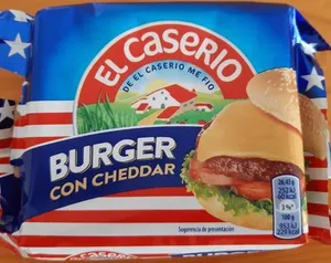 Burguer con cheddar
