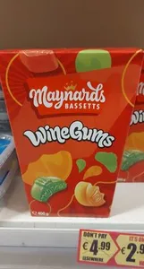 Maynards Bassetts Wine Gums 400G