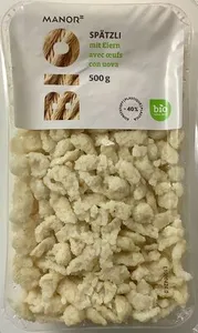 Bio Spätzli avec œufs