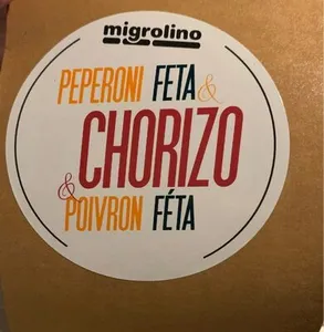 Chorizo & poivron féta