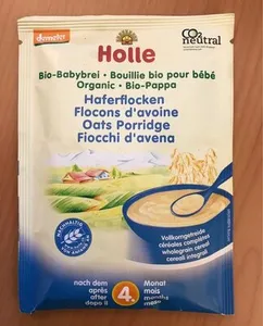 Bouillie bio pour bébé
