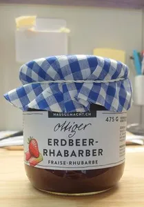 Erbeer-Rhabarber Konfitüre