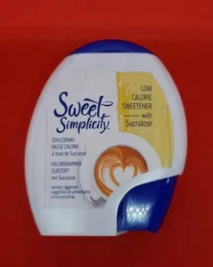 Édulcorant basse calorie à base de sucralose