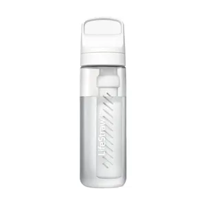 LifeStraw Go Bottle 2.0 vattenflaska med filter (1000ml) - Clear