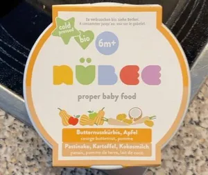 Proper baby food