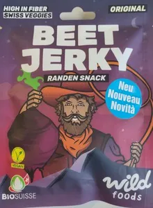 Beet Jerky Randen Snack