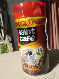 Café soluble instantáneo