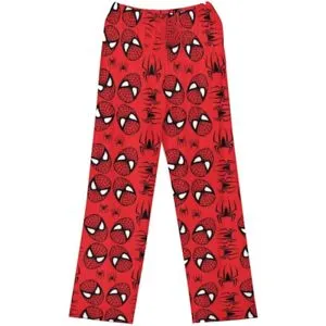 ATELA Spider-man bomull Lös pyjamasbyxor dam Pyjamas långbyxor dam män tecknade sovbyxor Casual Flickor