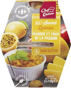 Sweet Quinoa Mangue et Fruit de la Passion