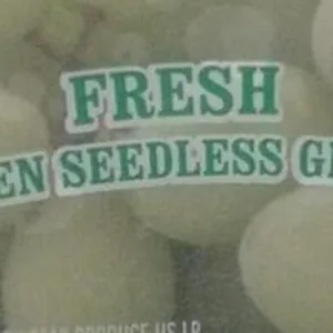 Fresh Green Seedless Grapes